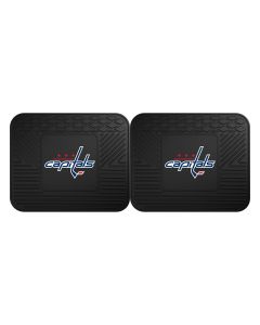 Fanmats ® - Pair of NHL Washington Capitals Universal Vinyl Utility Rear Floor Mats (12413)