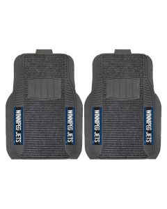 Fanmats ® - Pair of NHL Winnipeg Jets Universal Deluxe Front Floor Mats (17013)