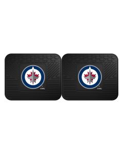 Fanmats ® - Pair of NHL Winnipeg Jets Universal Vinyl Utility Rear Floor Mats (12409)