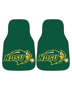 Fanmats North Dakota State University Universal Carpet Front Floor Mats, Flat Image