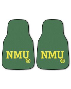 Fanmats Northern Michigan University Universal Carpet Front Floor Mats, Flat Image