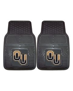 Fanmats ® - Pair of Oakland University Universal Vinyl Front Floor Mats (18449)