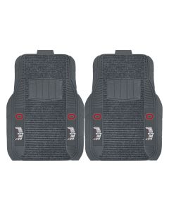 Fanmats ® - Pair of Ohio State University Universal Deluxe Front Floor Mats (13496)