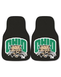 Fanmats Ohio University Universal Carpet Front Floor Mats, Flat Image