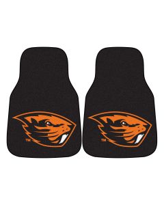 Fanmats ® - Pair of Oregon State University Universal Carpet Front Floor Mats (7384)