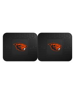 Fanmats ® - Pair of Oregon State University Universal Vinyl Utility Rear Floor Mats (12267)