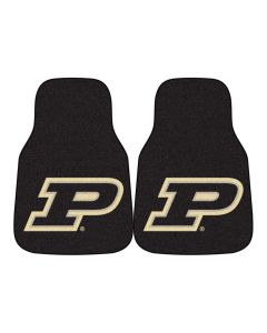 Fanmats Purdue University Universal Carpet Front Floor Mats, Flat Image