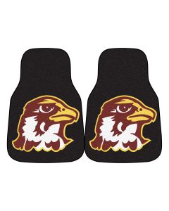 Fanmats ® - Pair of Quincy University Universal Carpet Front Floor Mats (13681)