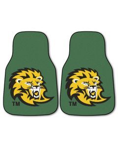 Fanmats Southeastern Louisiana Universal Carpet Front Floor Mats, Flat Image