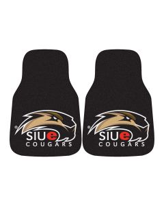 Fanmats ® - Pair of Southern Illinois University Edwardsville Universal Carpet Front Floor Mats (13695)