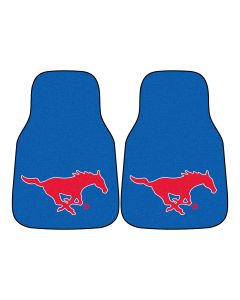 Fanmats Southern Methodist University Universal Carpet Front Floor Mats, Flat Image
