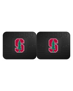 Fanmats ® - Pair of Stanford University Universal Vinyl Utility Rear Floor Mats (13227)