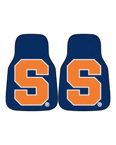 Fanmats ® - Pair of Syracuse University Universal Carpet Front Floor Mats (11287)