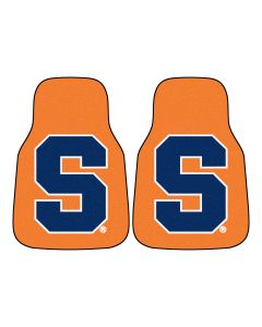 Fanmats ® - Pair of Syracuse University Universal Carpet Front Floor Mats (15952)