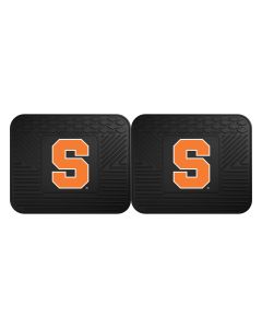 Fanmats ® - Pair of Syracuse University Universal Vinyl Utility Rear Floor Mats (12270)
