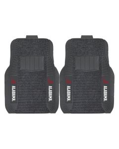 Fanmats ® - Pair of University of Alabama Universal Deluxe Front Floor Mats (13491)