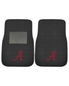 Fanmats ® - Pair of University of Alabama Universal Embroidered Front Floor Mats (10351)