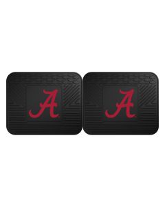 Fanmats ® - Pair of University of Alabama Universal Vinyl Utility Rear Floor Mats (12275)