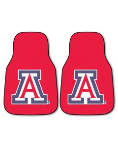Fanmats ® - Pair of University of Arizona Universal Carpet Front Floor Mats (5642)