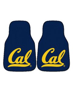 Fanmats University of California Berkeley Universal Carpet Front Floor Mats, Flat Image