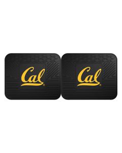 Fanmats ® - Pair of University of California Berkeley Universal Vinyl Utility Rear Floor Mats (13217)