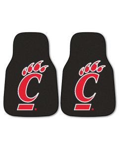 Fanmats ® - Pair of University of Cincinnati Universal Carpet Front Floor Mats (5643)