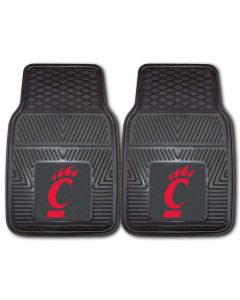 Fanmats ® - Pair of University of Cincinnati Universal Vinyl Front Floor Mats (11764)