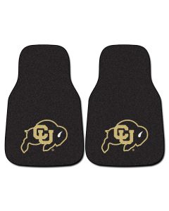 Fanmats University of Colorado Universal Carpet Front Floor Mats, Flat Image