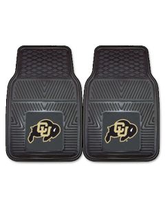 Fanmats ® - Pair of University of Colorado Universal Vinyl Front Floor Mats (10313)