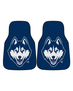 Fanmats University of Connecticut Universal Carpet Front Floor Mats, Flat Image