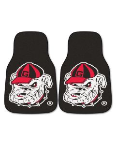 Fanmats ® - Pair of University of Georgia Universal Carpet Front Floor Mats (5875)