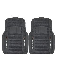 Fanmats ® - Pair of University of Georgia Universal Deluxe Front Floor Mats (13493)