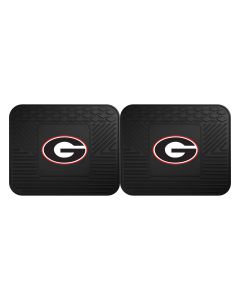 Fanmats ® - Pair of University of Georgia Universal Vinyl Utility Rear Floor Mats (12280)
