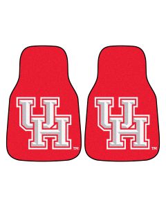 Fanmats University of Houston Universal Carpet Front Floor Mats, Flat Image