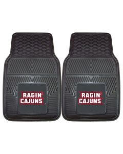 Fanmats ® - Pair of University of Louisiana-Lafayette Universal Vinyl Front Floor Mats (13929)