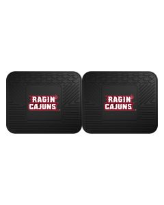 Fanmats ® - Pair of University of Louisiana-Lafayette Universal Vinyl Utility Rear Floor Mats (16953)