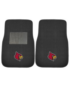 Fanmats ® - Pair of University of Louisville Universal Embroidered Front Floor Mats (17602)