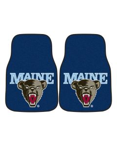Fanmats University of Maine Universal Carpet Front Floor Mats, Flat Image