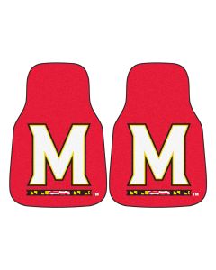 Fanmats University of Maryland Universal Carpet Front Floor Mats, Flat Image