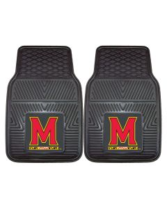 Fanmats ® - Pair of University of Maryland Universal Vinyl Front Floor Mats (8764)
