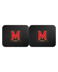 Fanmats ® - Pair of University of Maryland Universal Vinyl Utility Rear Floor Mats (12286)