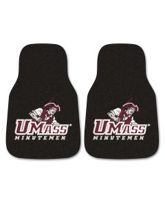 Fanmats University of Massachusetts Universal Carpet Front Floor Mats, Flat Image