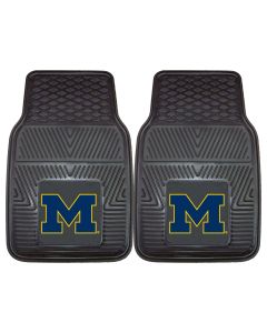Fanmats ® - Pair of University of Michigan Universal Vinyl Front Floor Mats (8748)