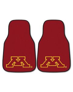 Fanmats University of Minnesota Universal Carpet Front Floor Mats, Flat Image