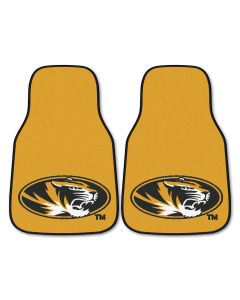 Fanmats ® - Pair of University of Missouri Universal Carpet Front Floor Mats (5463)