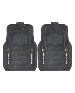 Fanmats ® - Pair of University of Missouri Universal Deluxe Front Floor Mats (14106)