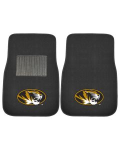 Fanmats ® - Pair of University of Missouri Universal Embroidered Front Floor Mats (17605)