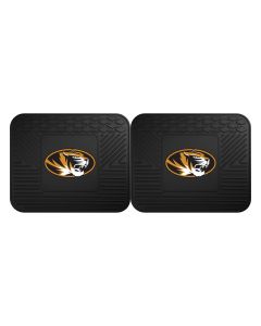 Fanmats ® - Pair of University of Missouri Universal Vinyl Utility Rear Floor Mats (12290)