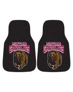 Fanmats ® - Pair of University of Montana Universal Carpet Front Floor Mats (11782)