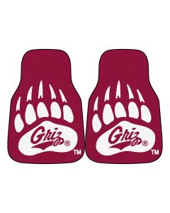 Fanmats ® - Pair of University of Montana Universal Carpet Front Floor Mats (5465)